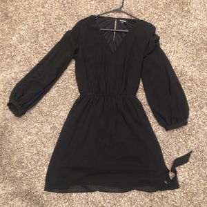 Black express dress size medium